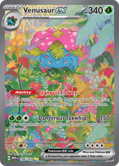 Venusaur ex (MEW 198/165)